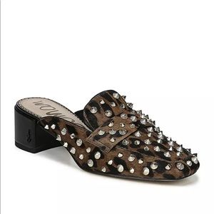 New Sam Edelman Augustus Studded Mule 7.5